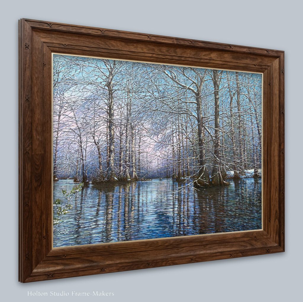 Painting by Alan B. Tuttle, "Ripples"