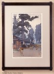 Hiroshi Yoshida, "Way to Kasuga Shrine"