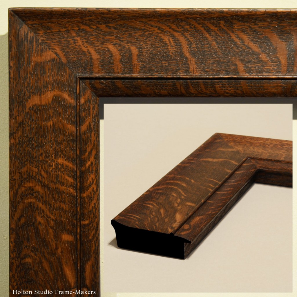 No. 138.4 — Available in any width, 2" and wider, and in any wood. Shown at 3", and in quartersawn white oak (Medieval Oak stain). View large...