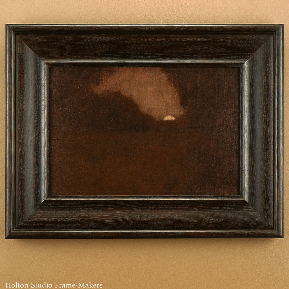 Painting by Robt Flanary in compound frame