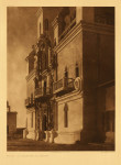 ES Curtis "Facade~San Javier Del Bac Mission"