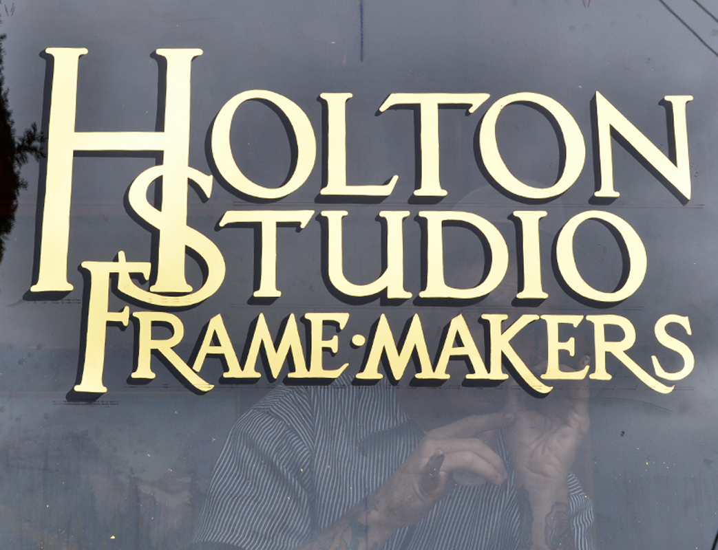 Art and Craft of Sign Painting | Holton Studio Frame-Makers