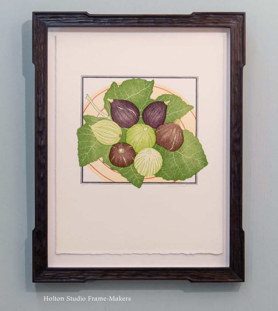 Patricia Curtan print, "Figs"