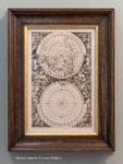 antique map in Holton frame