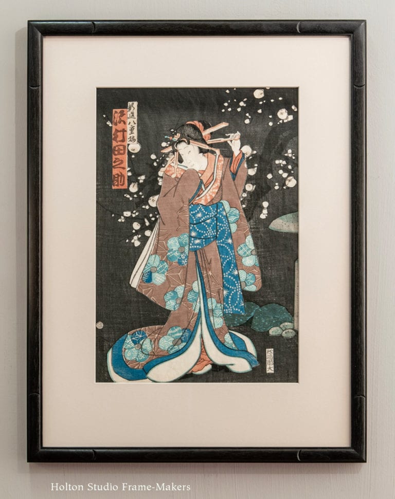 Antique Japanese Prints Holton Studio FrameMakers
