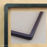 Picture frame corner sample