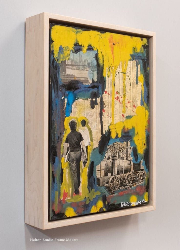 Robert Rauschenberg painting