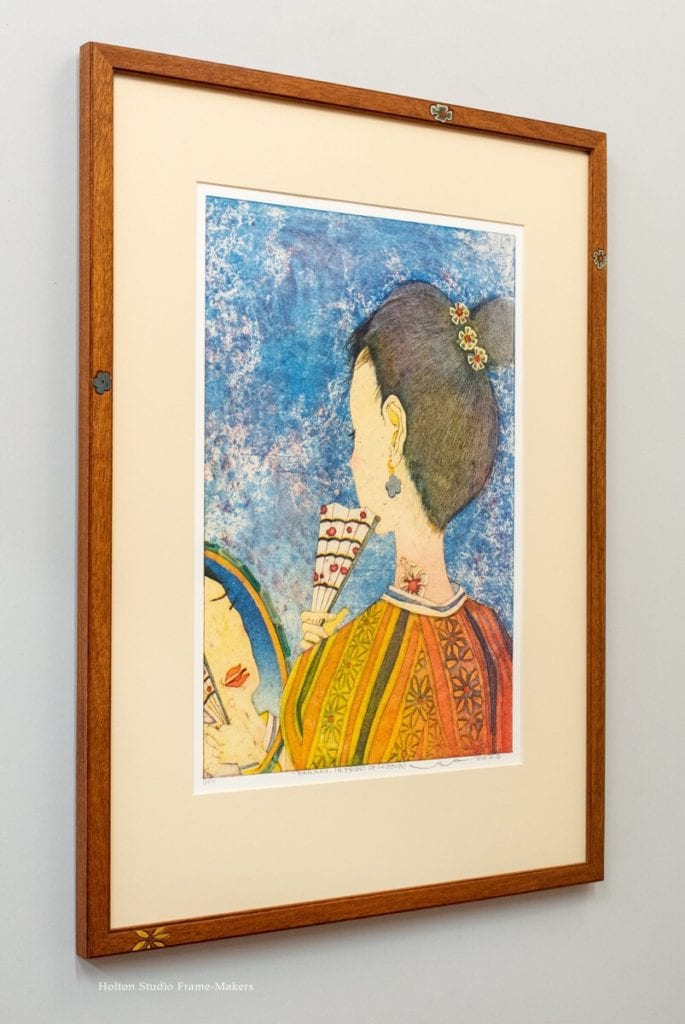 Framed Hiratsuka print