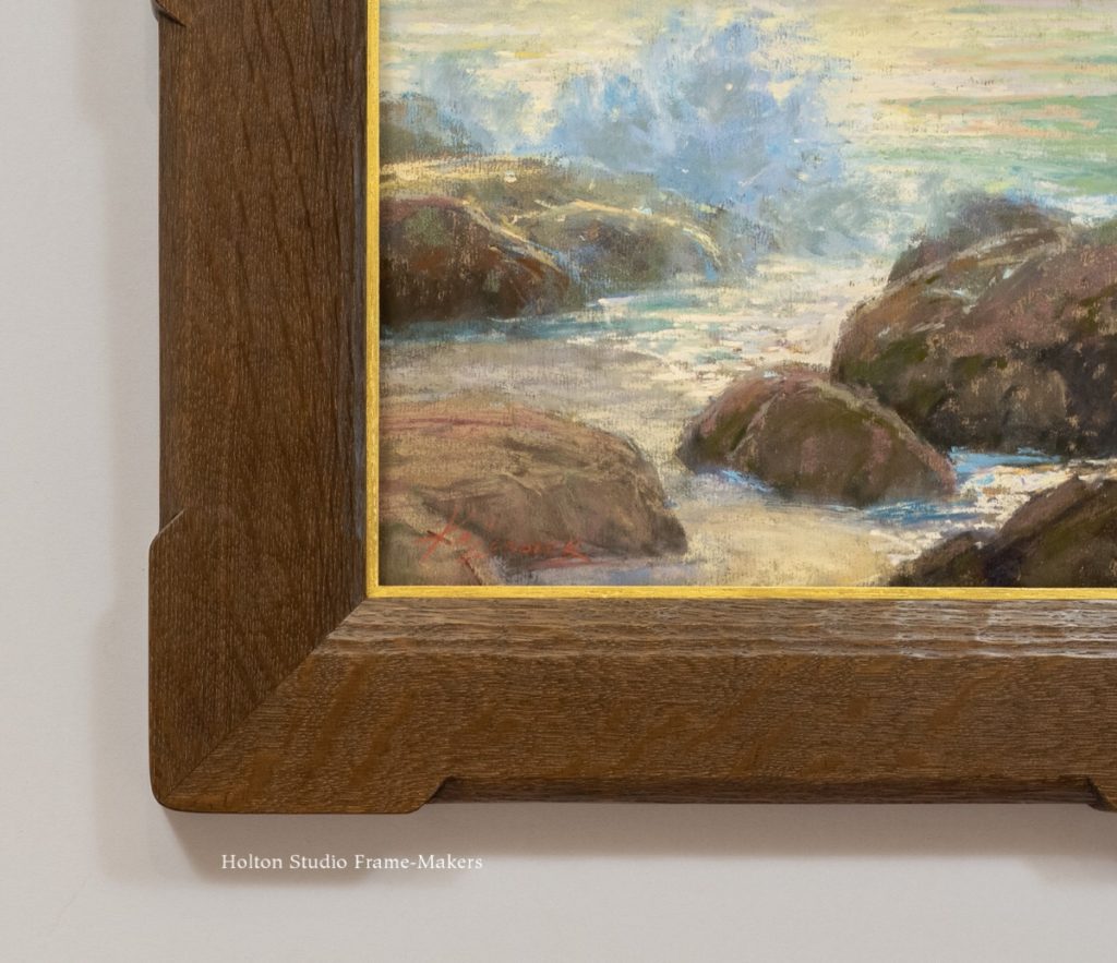 Kim Lordier painting—framed detail