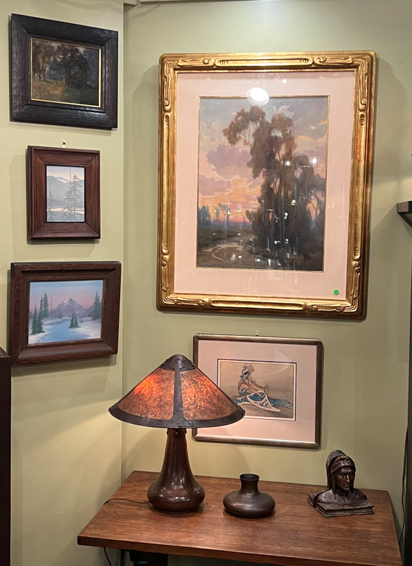 paintings displayed at Grove Park Inn