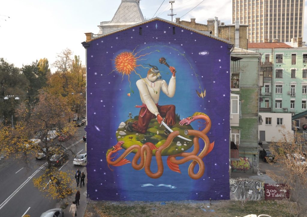 Mural by Alexei Bordusov