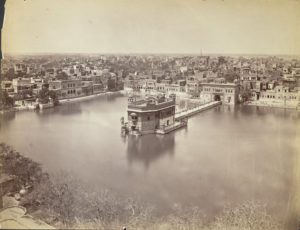 1880 photo of Golden Temple at Amritsar