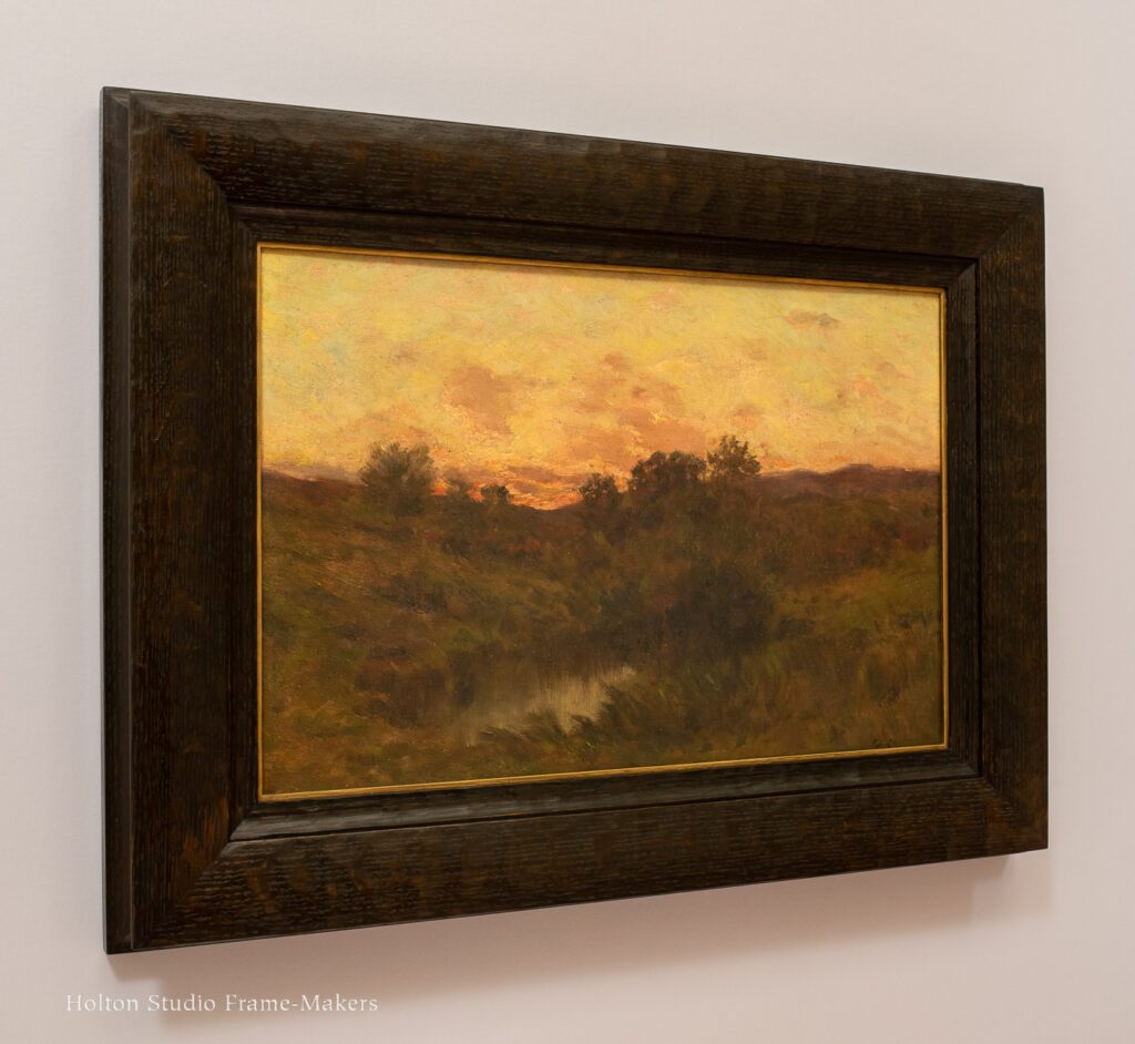 George Inness painting--oblique view