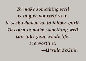 Ursula LeGuin quote