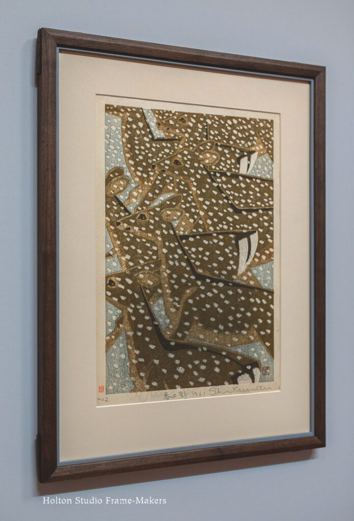 Framed Shiro Kasamatsu print