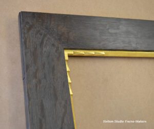 Picture frame corner sample