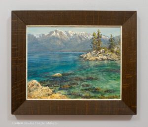 Framed Jas. McGrew painting