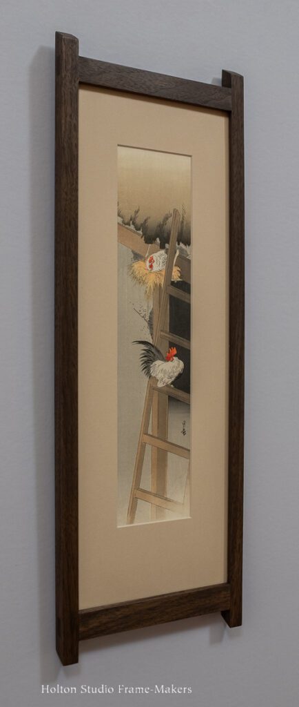 Framed Yoshimoto print