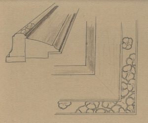 picture frame design drawing