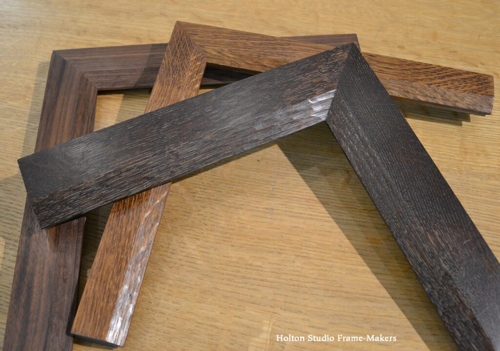 Picture frame corner samples