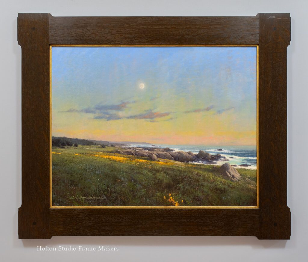 Framed Cindy Baron paitning